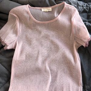 Sheer Babydoll Tee